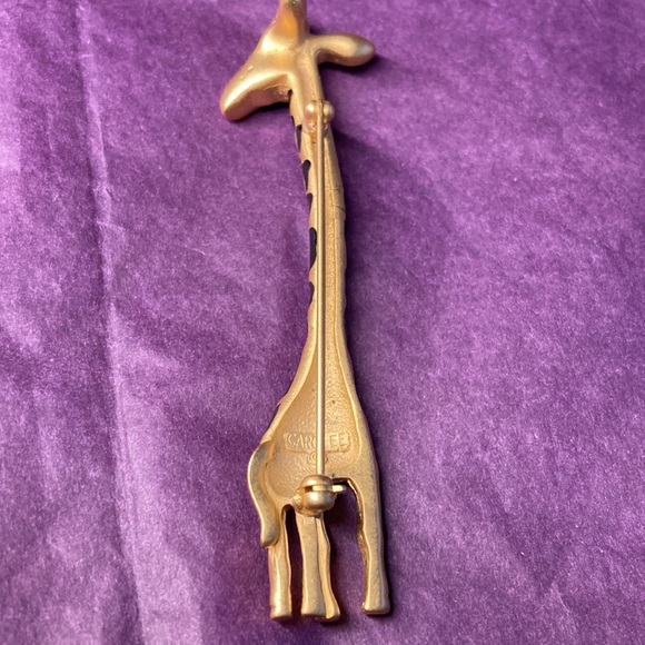 Carolee vintage giraffe broach - Picture 3 of 4